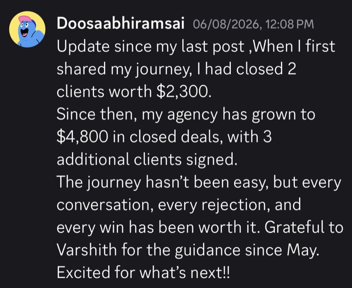 Abhiram Sai client win screenshot